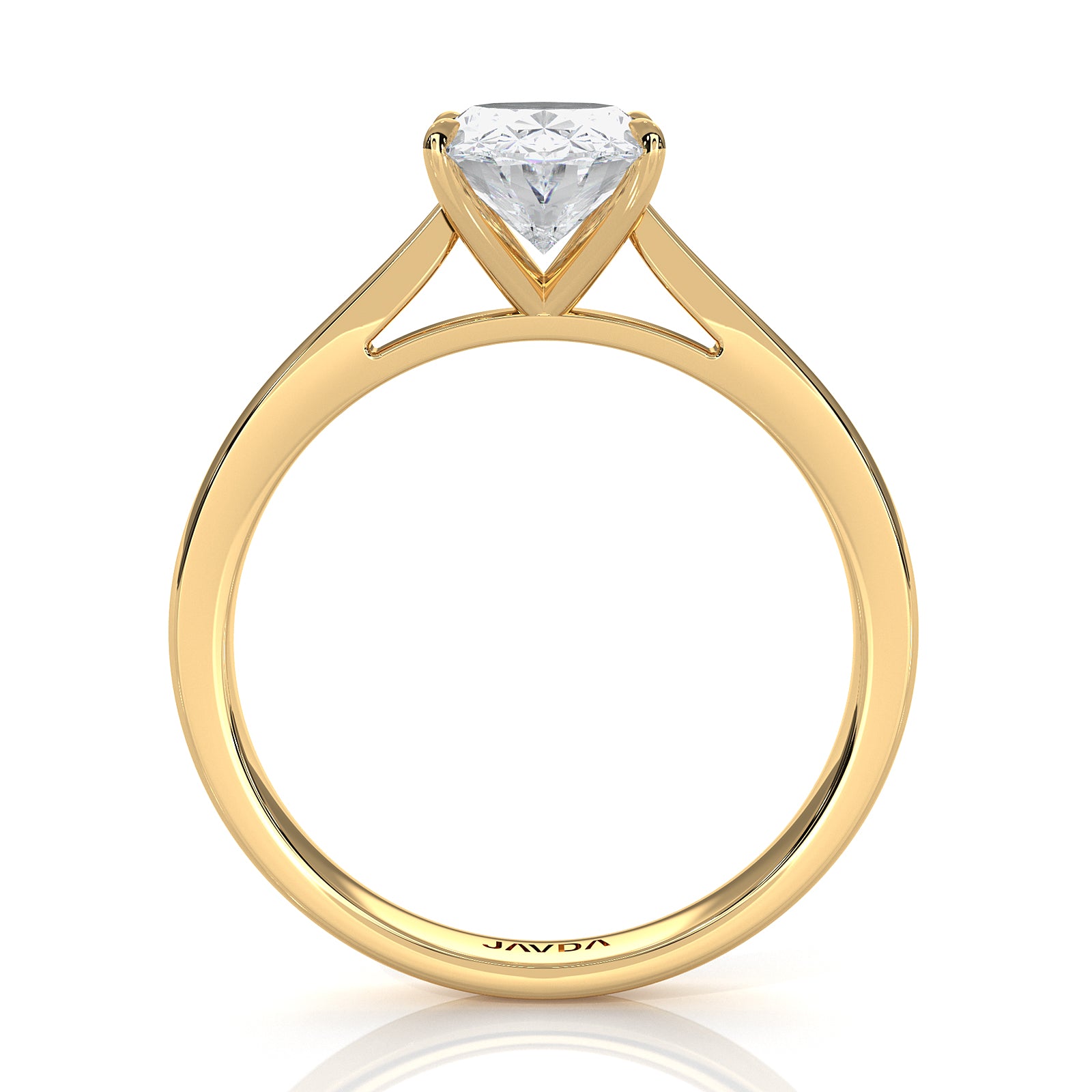 4.5g Princess Prong Setting Lab Grown Diamond Engagement Solitaire Ring IGI Certified 1.00 Ctw.